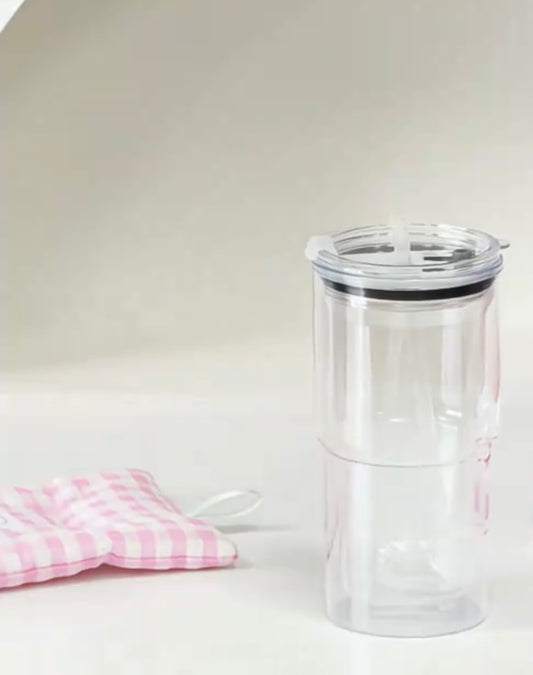 Blank 18oz Snow Globe Tumbler